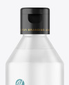 Frosted Cosmetic Bottle Mockup Frosted Cosmetic Bottle Mockup