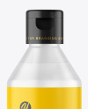 Frosted Cosmetic Bottle Mockup Frosted Cosmetic Bottle Mockup