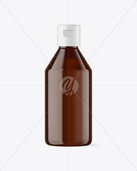 Amber Cosmetic Bottle Mockup Amber Cosmetic Bottle Mockup