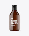 Amber Cosmetic Bottle Mockup Amber Cosmetic Bottle Mockup