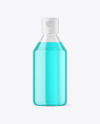 Color Liquid Cosmetic Bottle Mockup