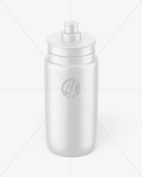 Matte Sport Bottle Mockup