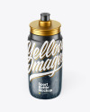 Matte Sport Bottle Mockup