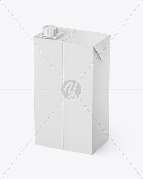 Matte Juice Box Mockup