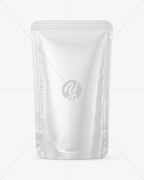 Glossy Stand-up Pouch Mockup