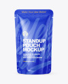 Glossy Stand-up Pouch Mockup