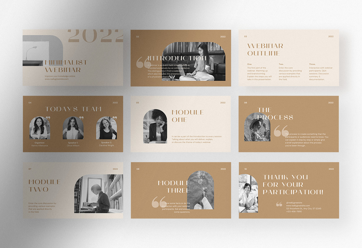 Latte Soft Brown Minimalist Webinar Presentation Canva Latte Soft Brown Minimalist Webinar Presentation Canva