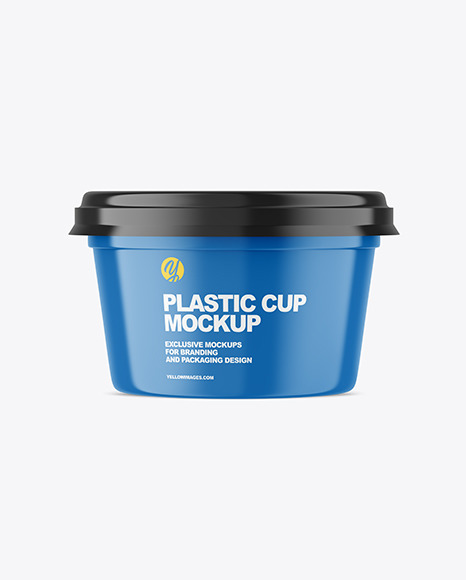 Plastic Cup Mockup - 8+Pack+Yogurt+Mockup+in+Cup+