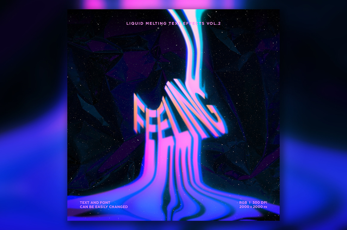 Liquid Melting Text Effects Vol.2 Liquid Melting Text Effects Vol.2