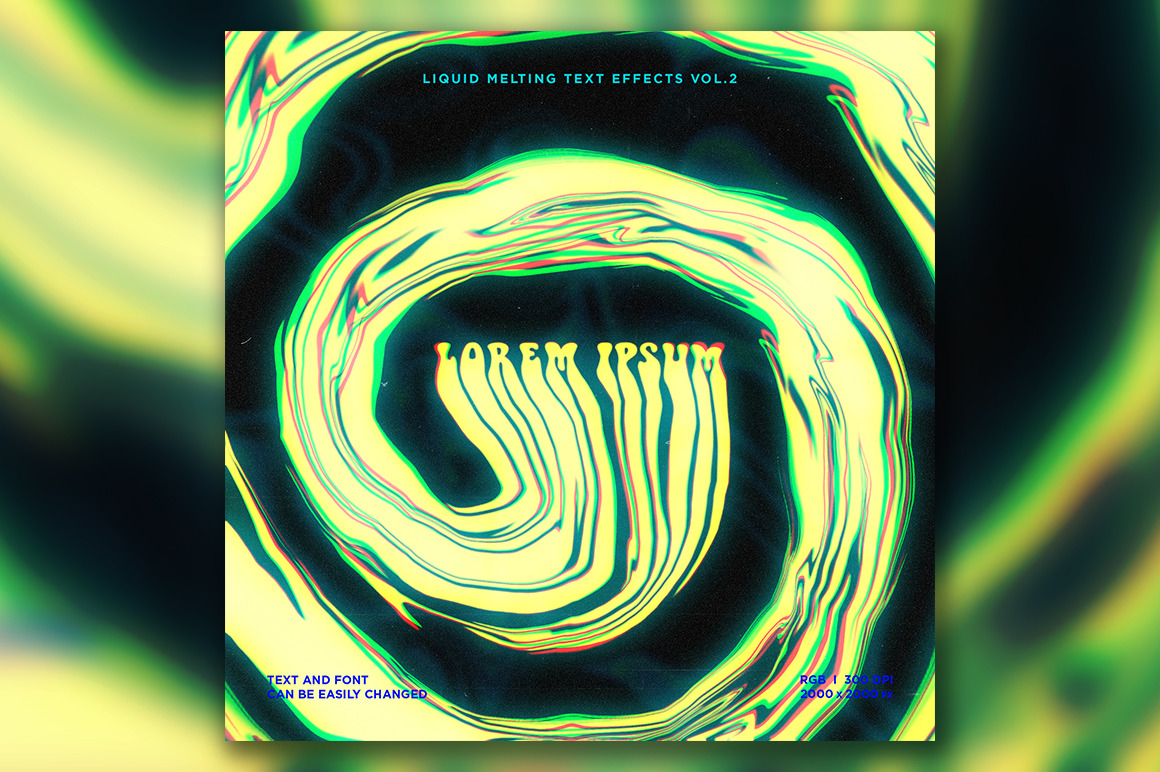 Liquid Melting Text Effects Vol.2 Liquid Melting Text Effects Vol.2