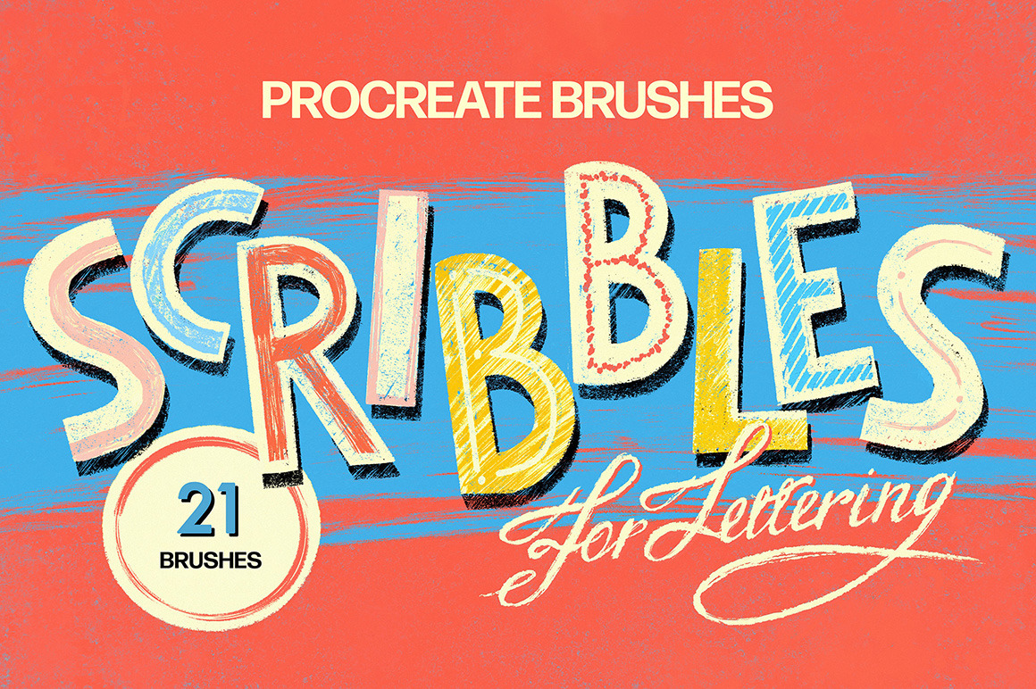 Scribbles Procreate Brushes Scribbles Procreate Brushes