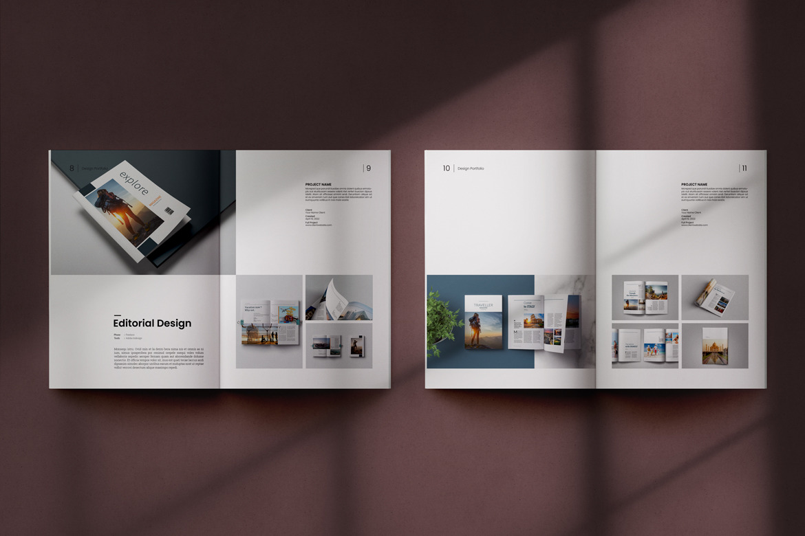 Graphic Design Portfolio Template