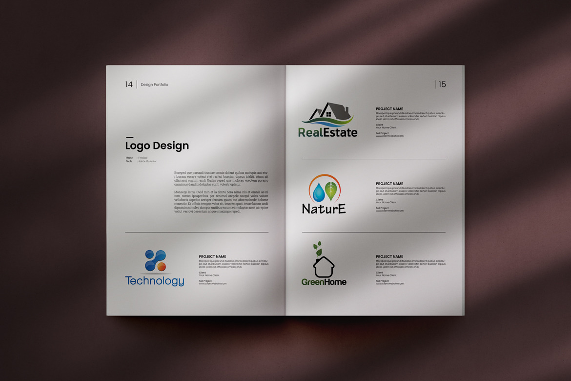 Graphic Design Portfolio Template