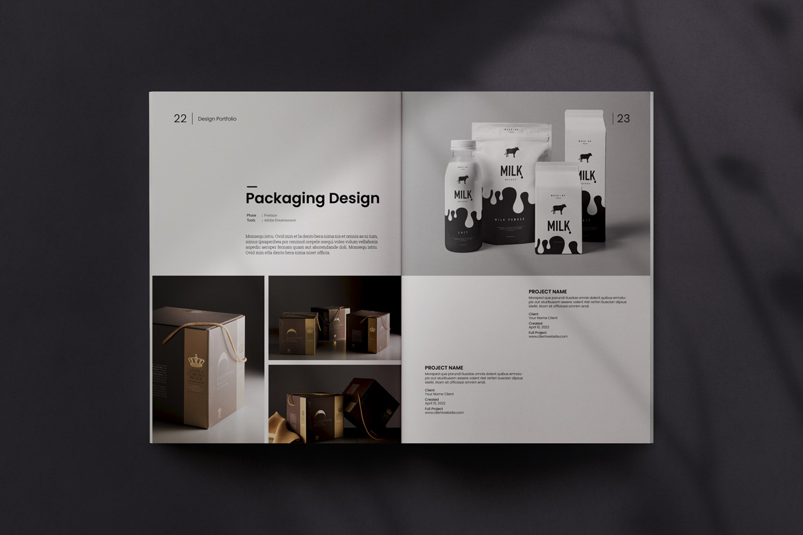 Graphic Design Portfolio Template