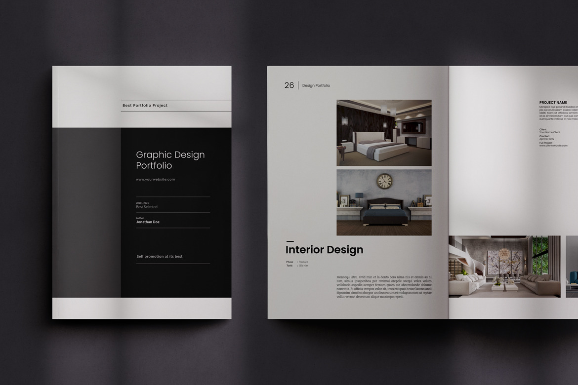 Graphic Design Portfolio Template