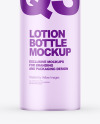 Matte Glass Bottle Lotion Mockup