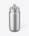 Metallic Sport Bottle Mockup