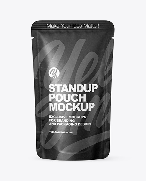 Kraft Stand-up Pouch Mockup