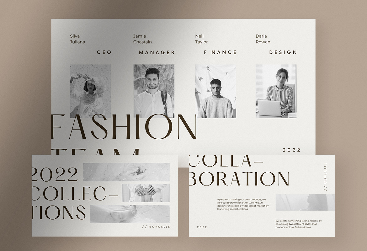 Simple Elegant Fashion Brand Presentation Canva