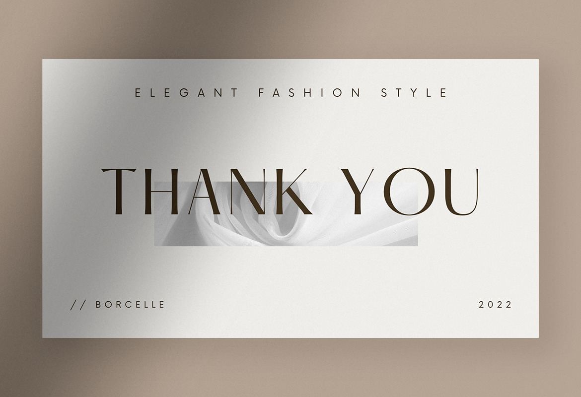 Simple Elegant Fashion Brand Presentation Canva