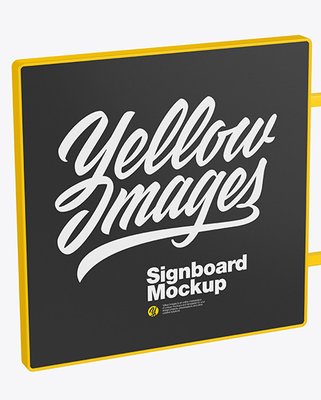 Signboard Mockup