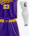 Basketball Kit Mockup - Front View