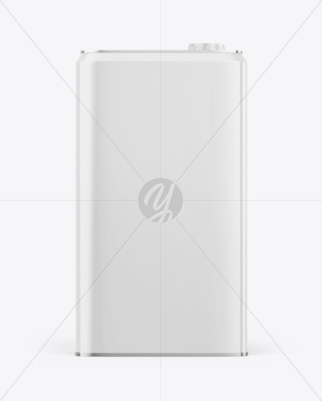 Glossy Square Tin Can Mockup Glossy Square Tin Can Mockup