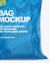 Plastic Bag Mockup - Front View