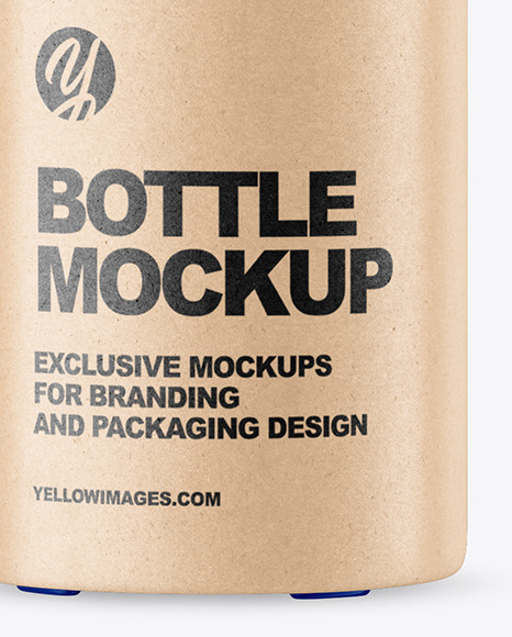 Glossy 20ml Bottle Mockup