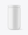 Matte Jar Mockup