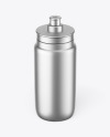 Matte Metallic Sport Bottle Mockup