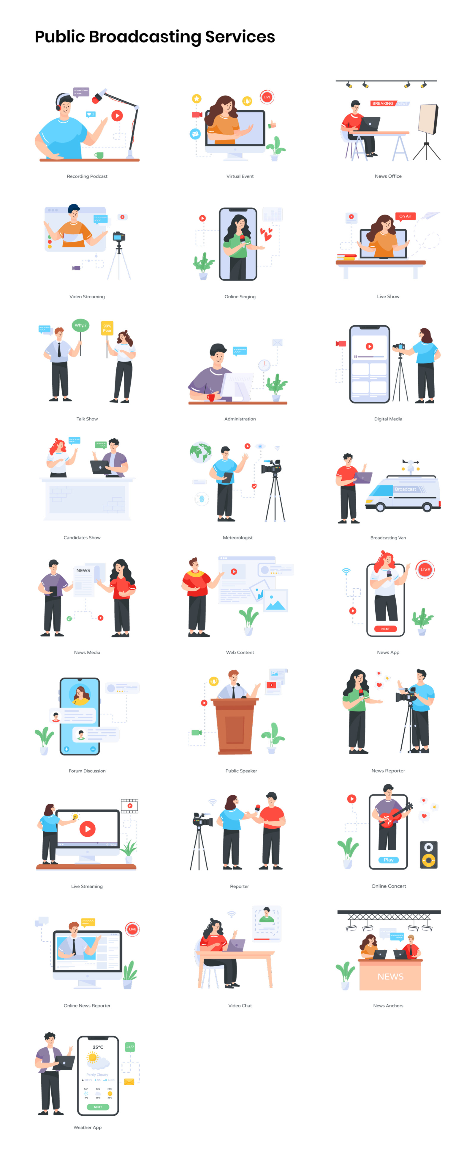 350+ Illustrations Pack 350+ Illustrations Pack