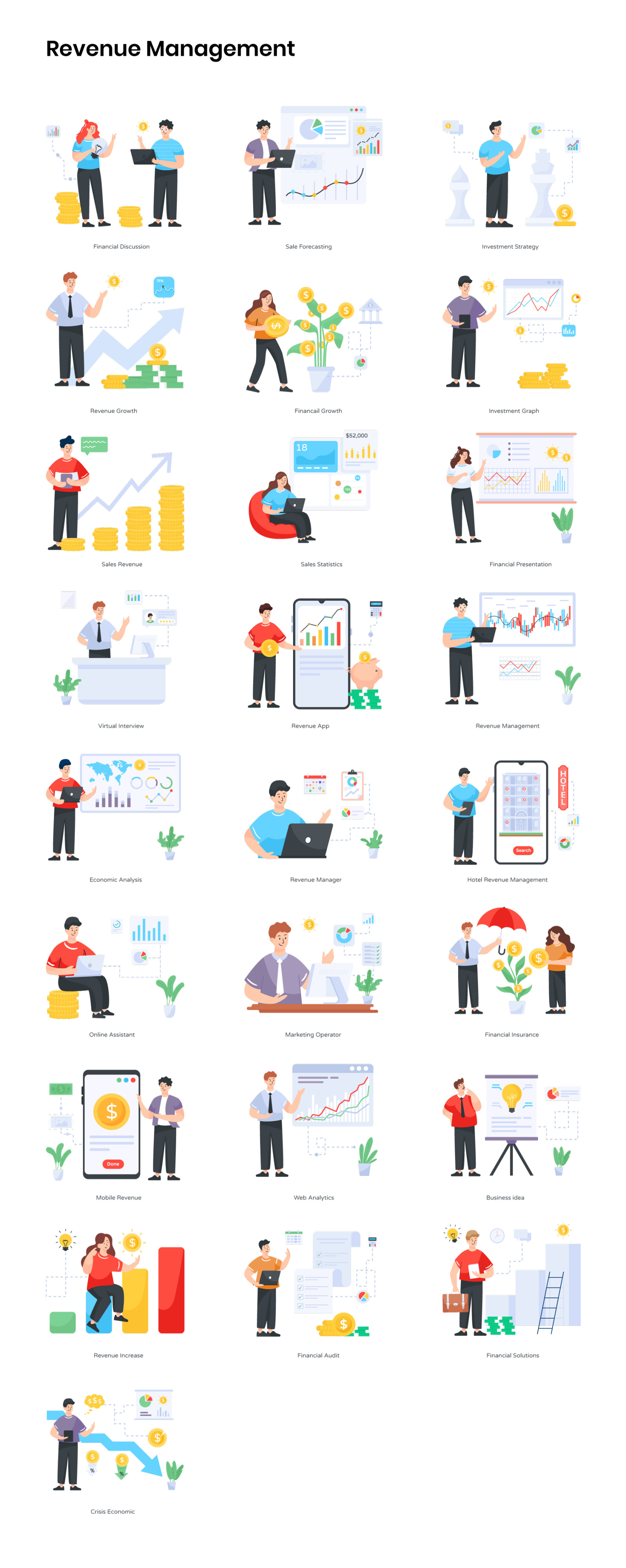 350+ Illustrations Pack 350+ Illustrations Pack