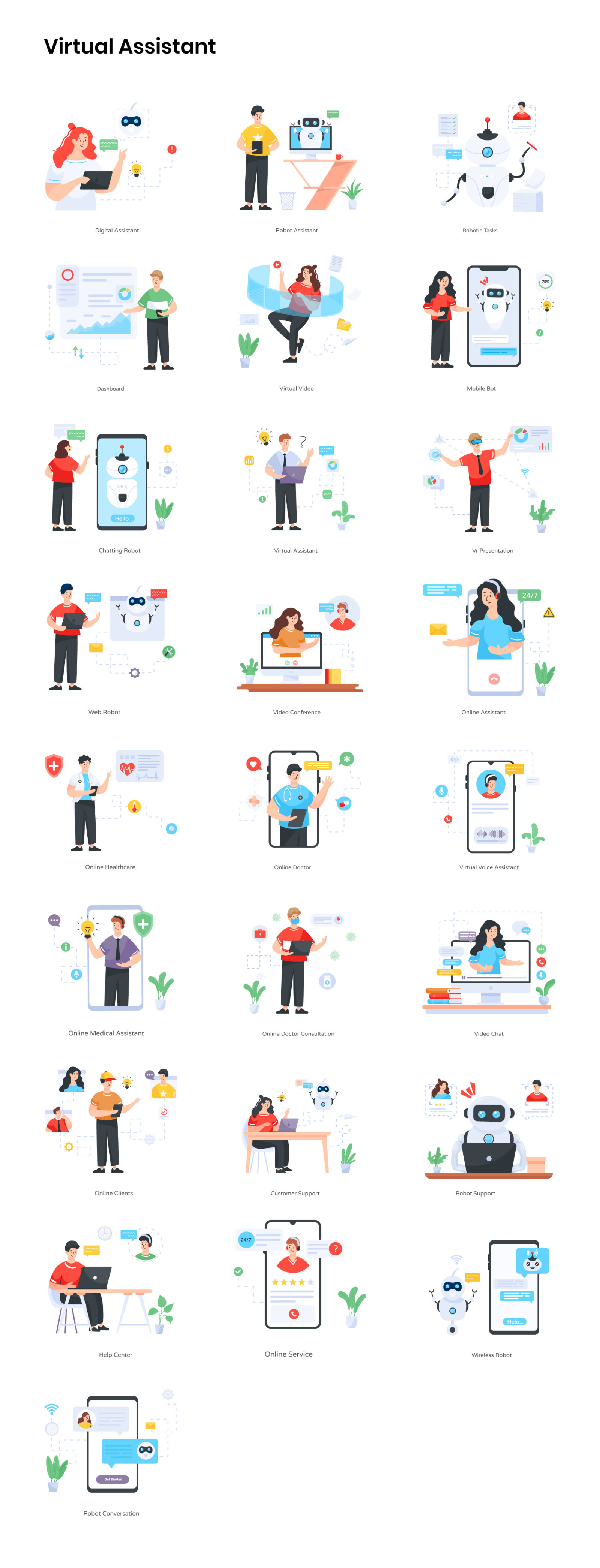 350+ Illustrations Pack 350+ Illustrations Pack