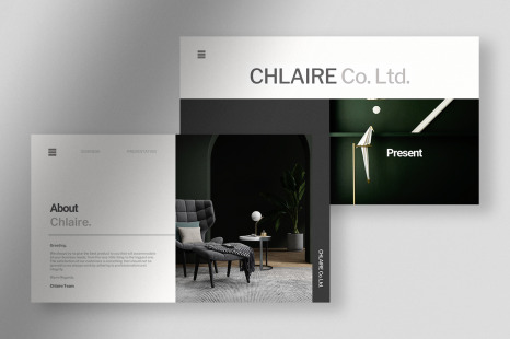 Chlaire - Clean Business Presentation - Start