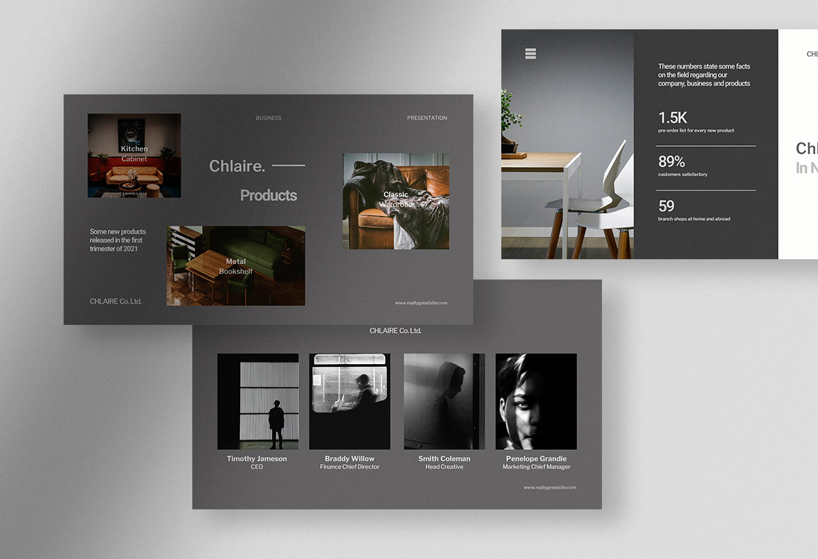 Chlaire - Clean Business Presentation Chlaire - Clean Business Presentation