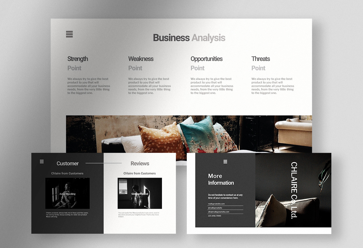 Chlaire - Clean Business Presentation Chlaire - Clean Business Presentation