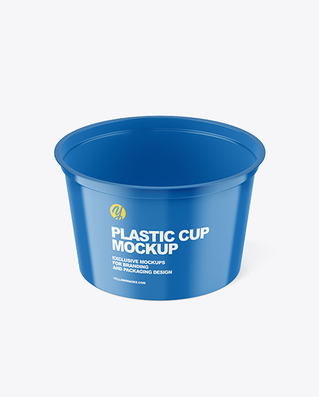 Plastic Cup Mockup