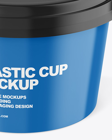 Plastic Cup Mockup