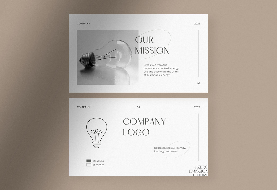 White Clean Minimalist Brand Guidelines Presentation Canva