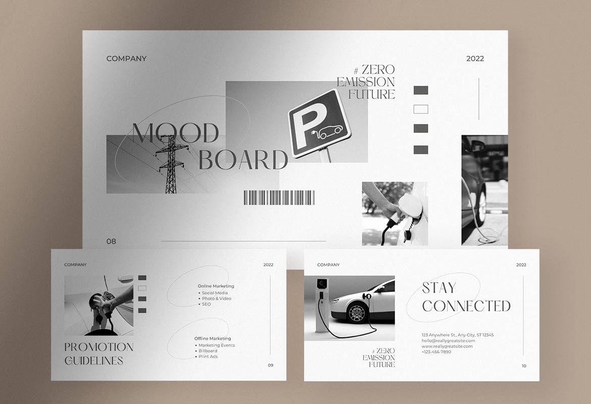 White Clean Minimalist Brand Guidelines Presentation Canva