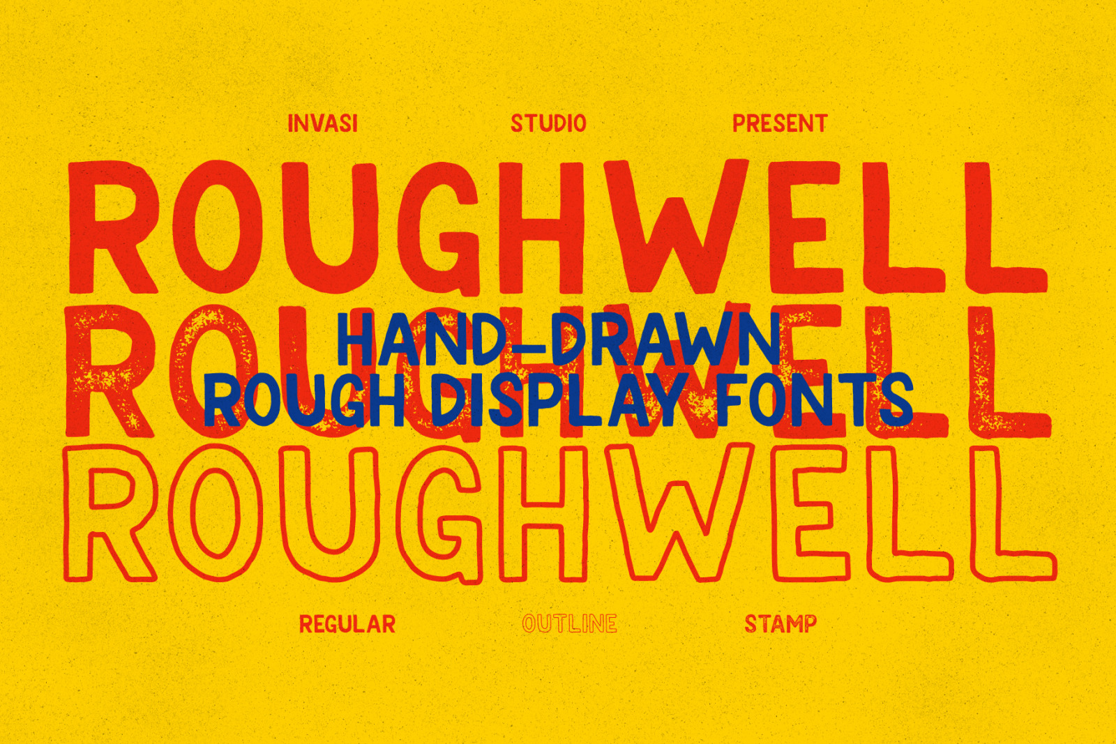 Roughwell Family - Handdrawn Roughwell Family - Handdrawn