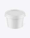 Matte Plastic Cup Mockup