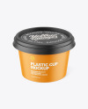 Matte Plastic Cup Mockup