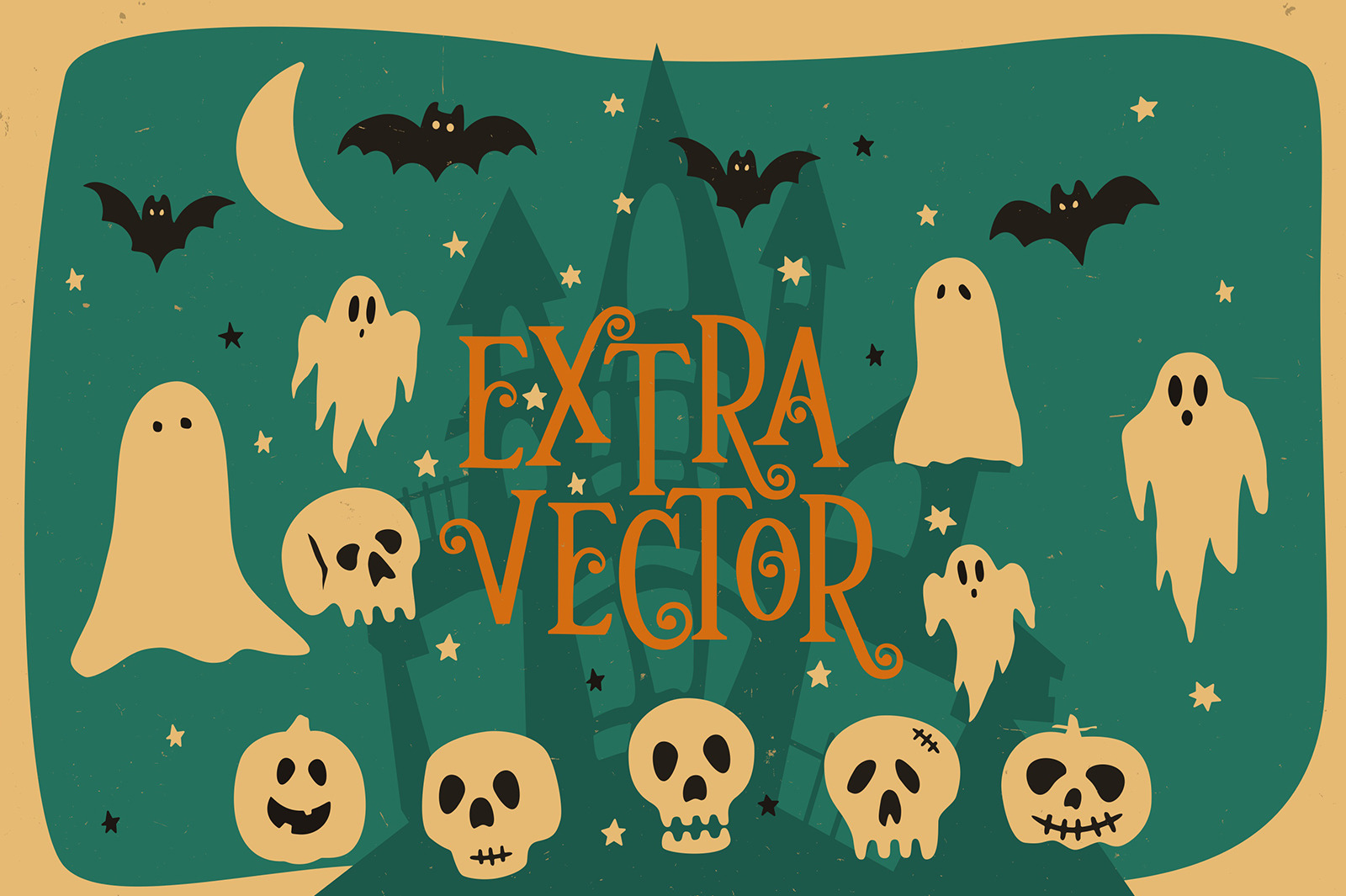 Hallowedon - spooky halloween typeface