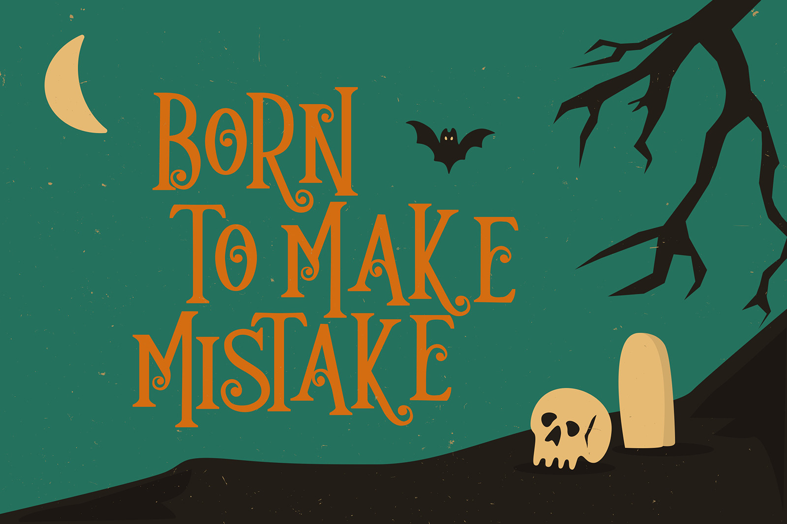 Hallowedon - spooky halloween typeface Hallowedon - spooky halloween typeface