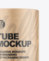 Kraft Tube Mockup