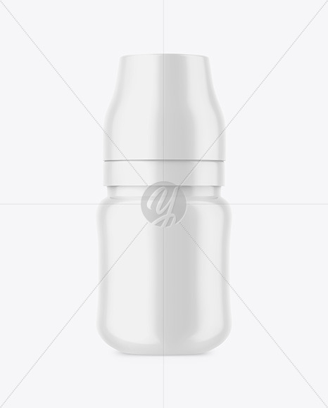Glossy Baby Bottle Mockup