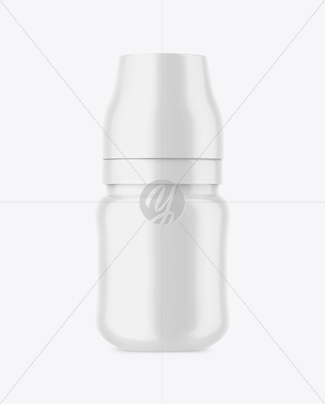 Glossy Baby Bottle Mockup