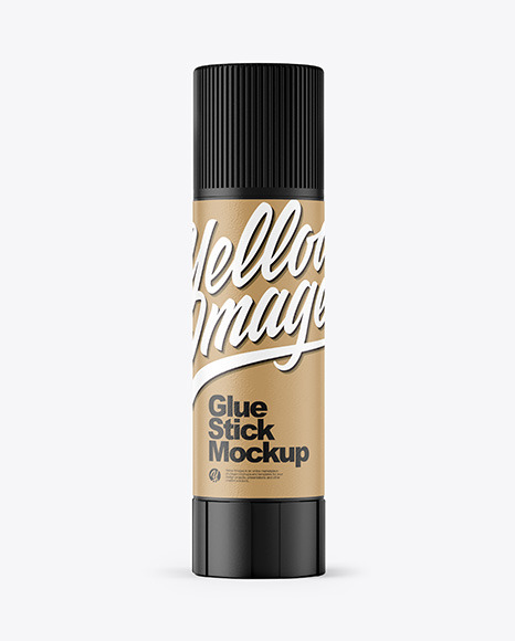 Matte Glue Stick Mockup